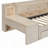 Twin Size Upholstered Daybed With Flip Cabinets-614079694