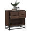 60cm W Metal Bedside Table-2140315959