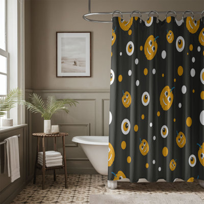 Rideau de douche Halloween Sun - Premium