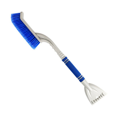 a snowplow Snow Shovel And Snow Brush Two In One, Winter Snow Clearing Tools, Snow Scraper Defrost