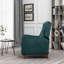 Arm Push Recliner Velvet Armchair