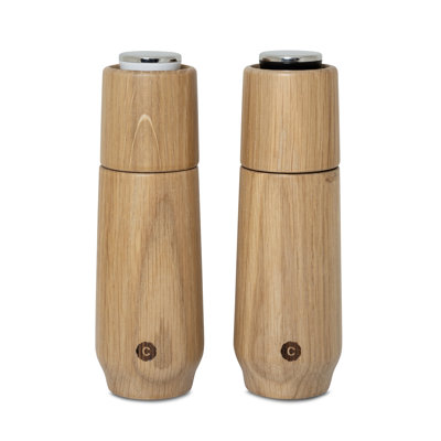 Brand Modern No Power Source Required / Manual Salt & Pepper Mill Set