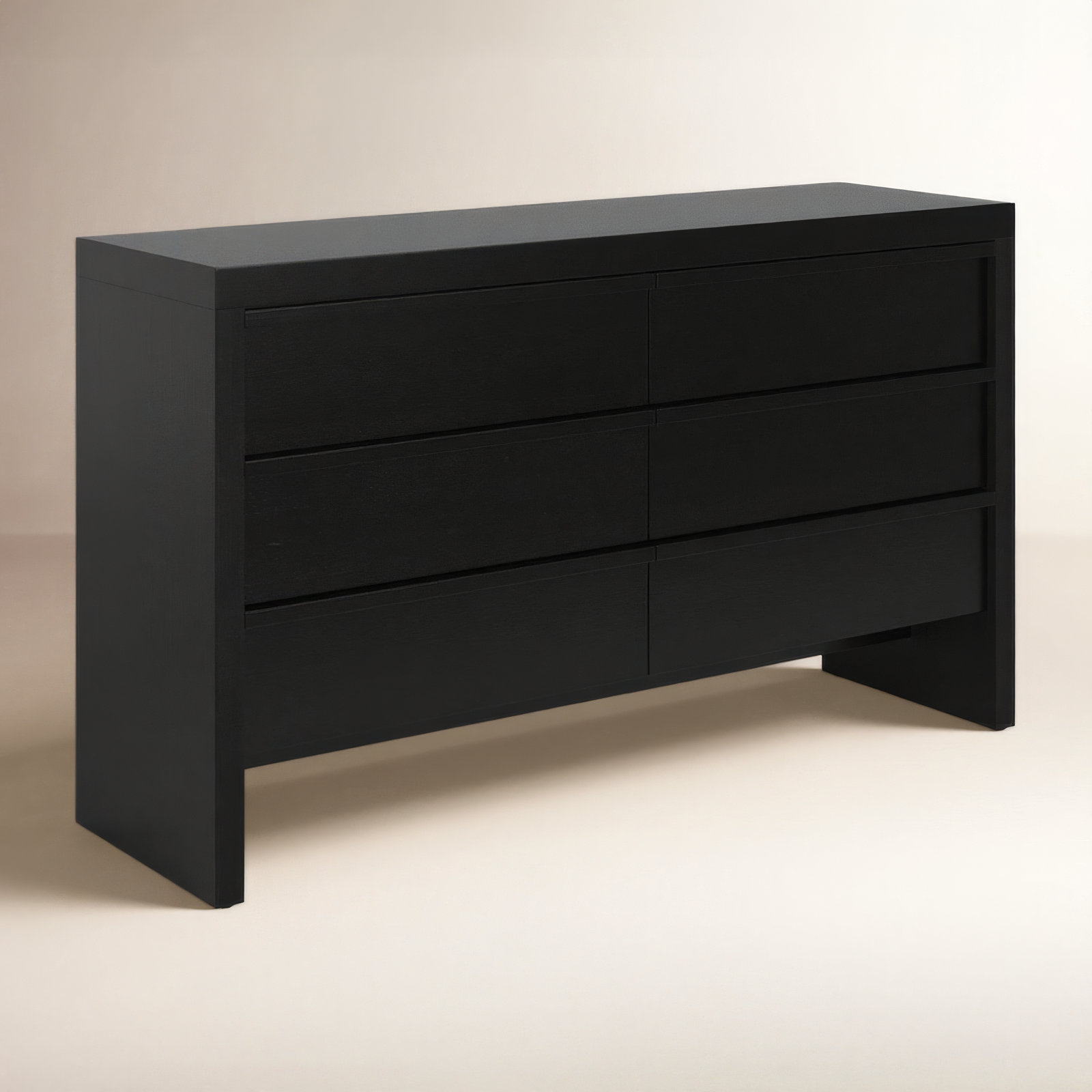 Sedona 6 - Drawer Dresser, Black
