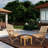 Square Teak Outdoor Side Table