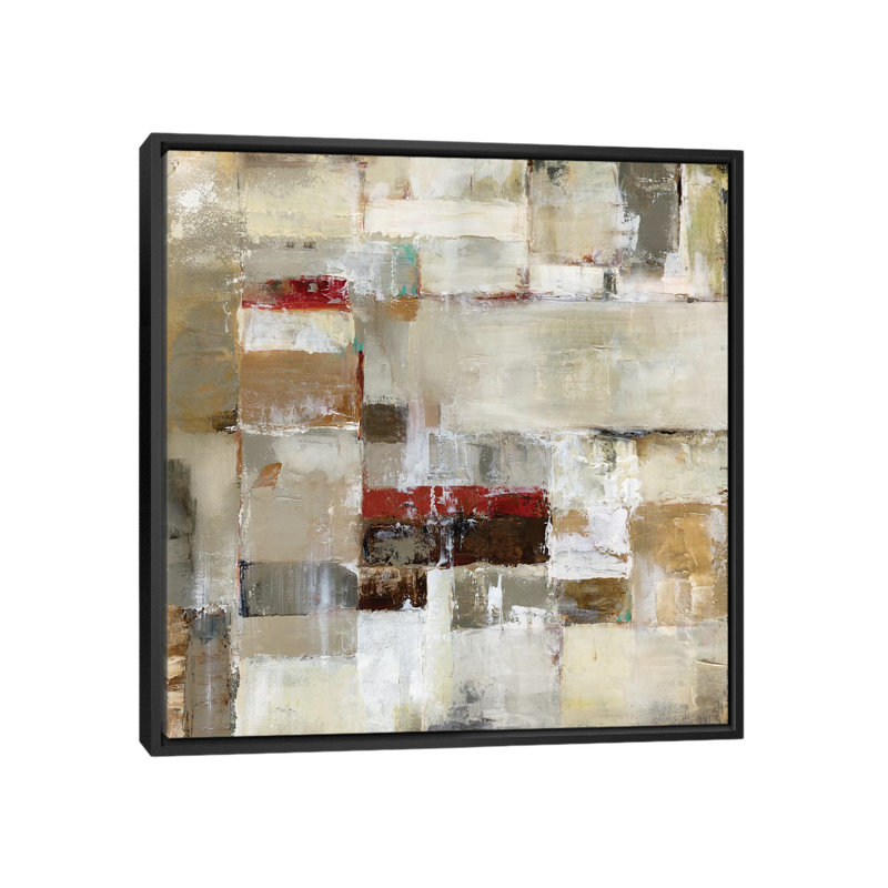 « soleil-nuances », impression sur toile, H 18 po x l 18 po x P 1,5 po, Toile avec cadre noir