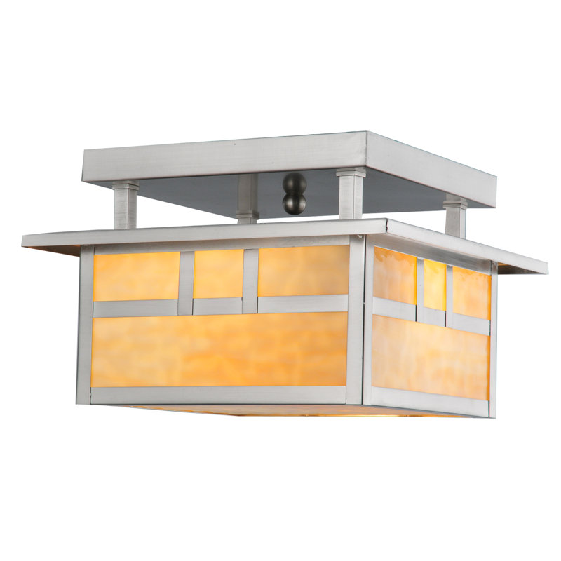 2 - Light Semi Flush Mount