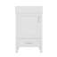Meuble-lavabo moderne 20,28 po avec lavabo et tiroir en céramique-116619180