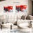 Avery Red Whirlpool Abstract-107933124