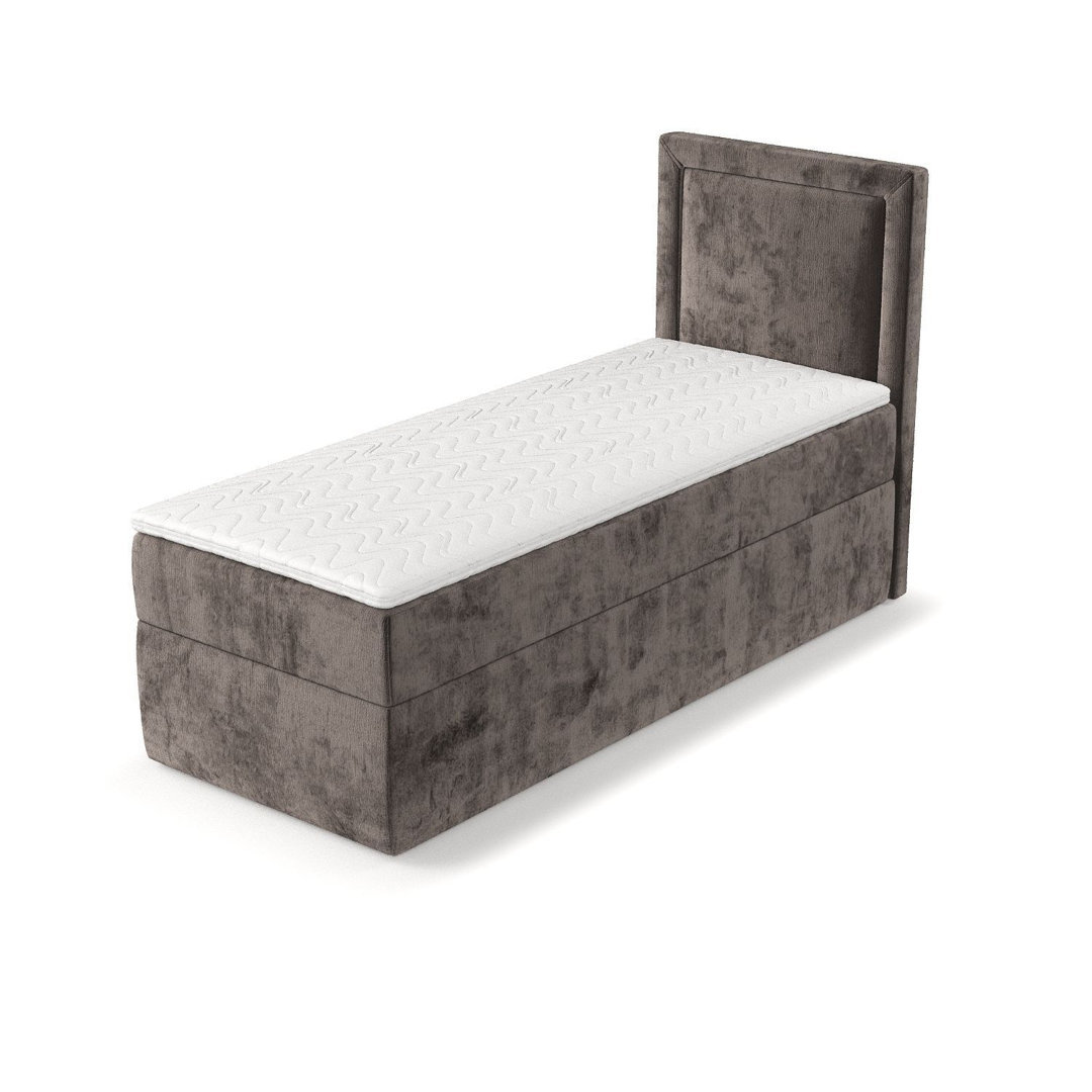 Premium Boxspringbett INDEO mit Taschenmatratze und Topper