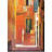Liguria Alley Framed Photographic Print on Wrapped Canvas