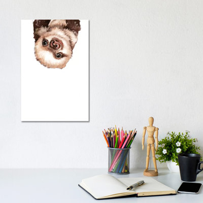 Baby Sloth by Big Nose Work - Wrapped Canvas Gallery-Wrapped Canvas Giclée