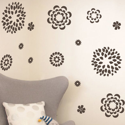 Plants & Flowers Non-Wall Damaging Wall Decal