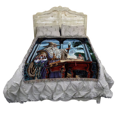 Couverture émeraude dragon Pure Country Weavers