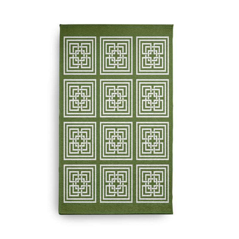 Rectangle Rectangle 18" X 30" Area Rug