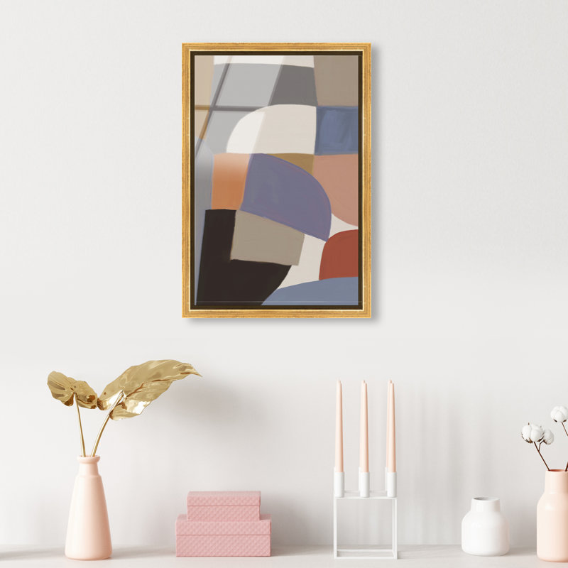 Preludes Print by Oliver Gal, 46"H x 31"W, Gold Floater Frame