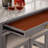 1-Drawer Wood Light Grey Nested Counter Height Dining Table with Wheels-1716467322
