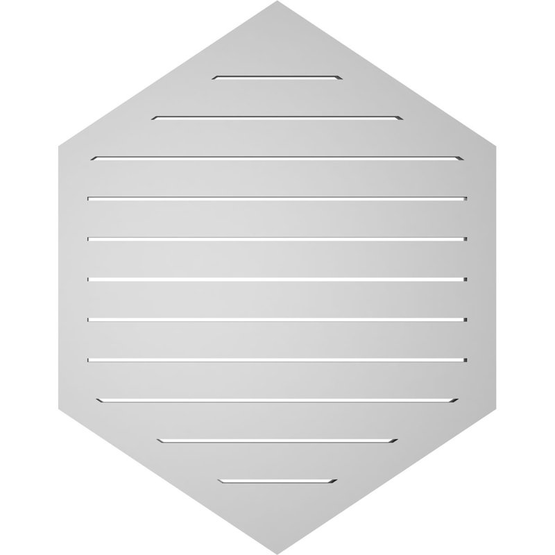 Pente verticale verticale en uréthane 8 pi, H 1,5 po x l 30 po x L 38 po
