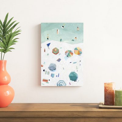 " Beach Vista II " by Emma Scarvey Painting Print