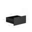 (1PC) Tables de chevet modernes avec station de charge, veilleuse et bibliothèque pour la chambre à coucher