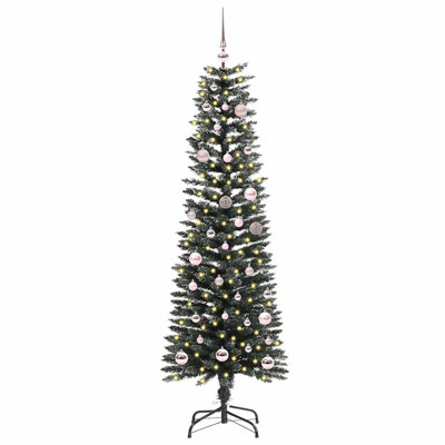 Artificial Christmas Tree with 150 LEDs Green 43 x 43 x 150 cm