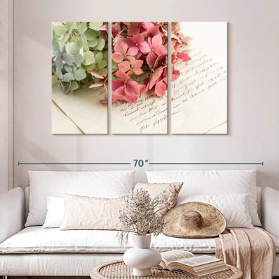 Hardie hortensia et lettre d'amour
