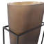 Bronze Euler Vase with Black Iron Stand- Tall-1172716173