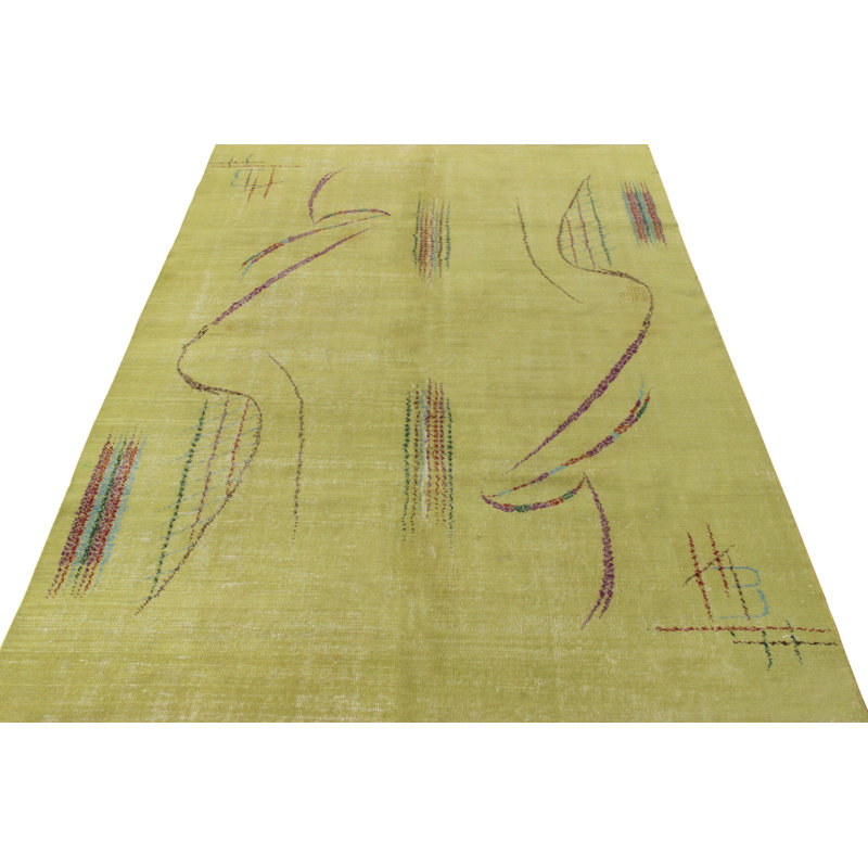 Pasha One-of-a-Kind 6'7" X 9'7" Hand Knotted Area Rug