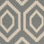 Doerr Hooked Grey/Beige Indoor/Outdoor Rug-12476184