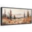 Paysage d'automne - impression sur toile encadrée de décorations murales surdimensionnées-111653955-111653954