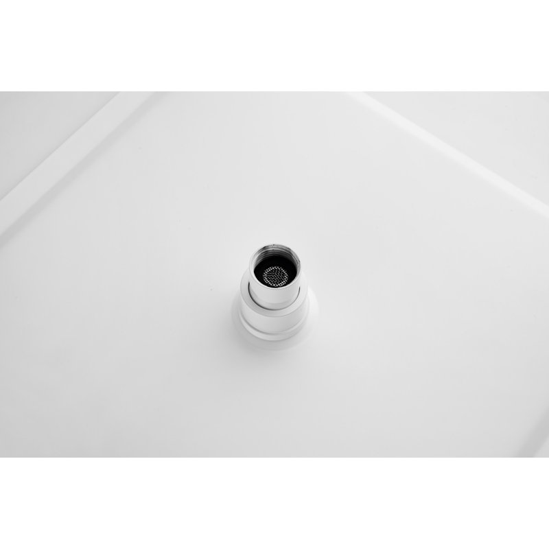304 Stainless Steel Waterfall Shower - Rainfall, Self Clean, 11.88x11.88x9.97 Inch, White, Indulge In Luxury Bathing Bathroom High Self Nozzles, 12x12x10, Rejuvenate Daily