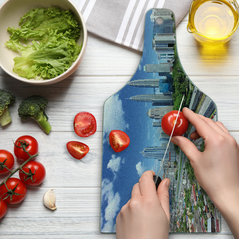 Planche à découper Ambesonne City Kuala Lumpur