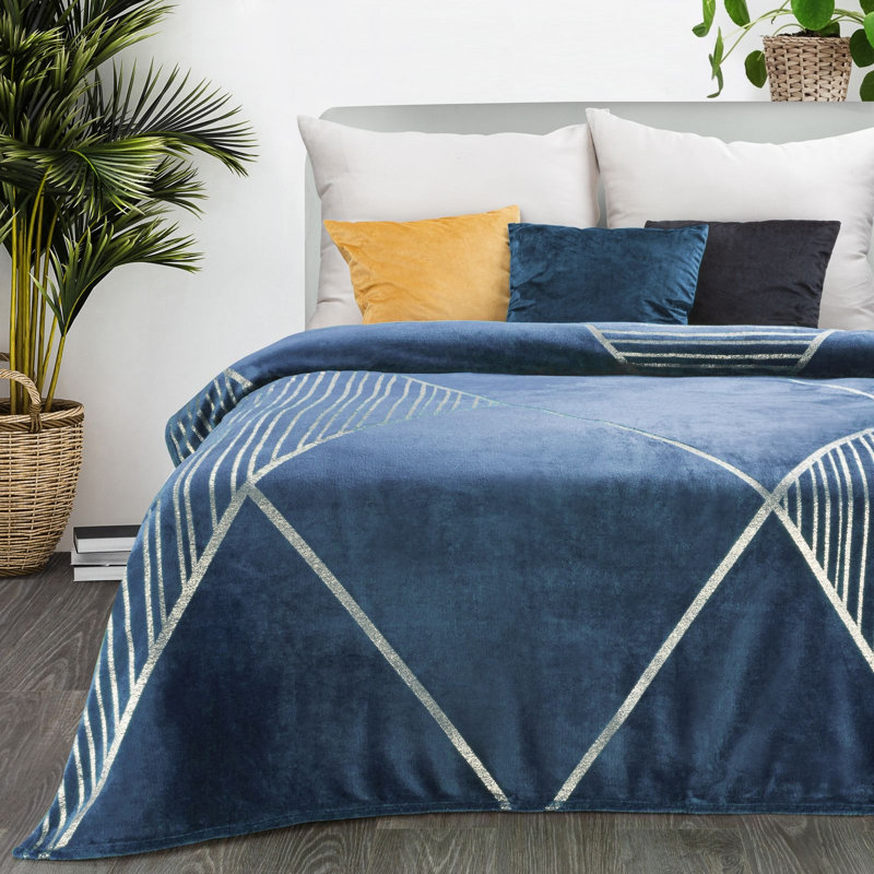 Bedspread, Blue