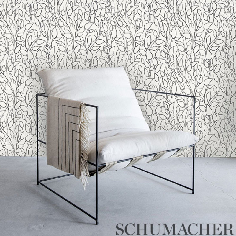 Solandra Vine Wallpaper, Natural