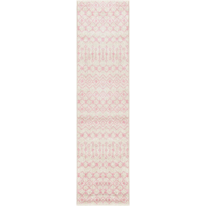 Abstract Indoor Rug, Runner 2' x 8'