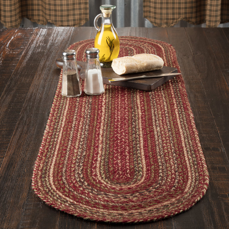 Patrick Oval Table Runner, 24'' L x 8'' W