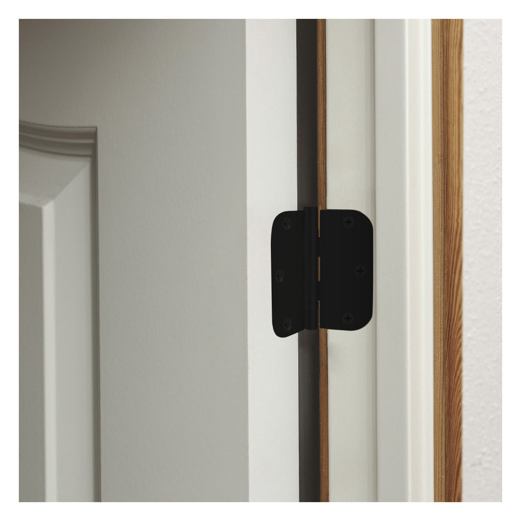 Residential 3 1/2" X 3 1/2" Ball Bearing Door Hinge 5/8 Radius (Set of 18) Nuk3y 