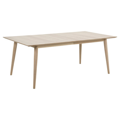 Ryann Extendable Solid Wood Base Dining Table