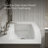 Archer 24" Rectangular Pedestal Bathroom Sink with Widespread Faucet Holes-3639118-2577030