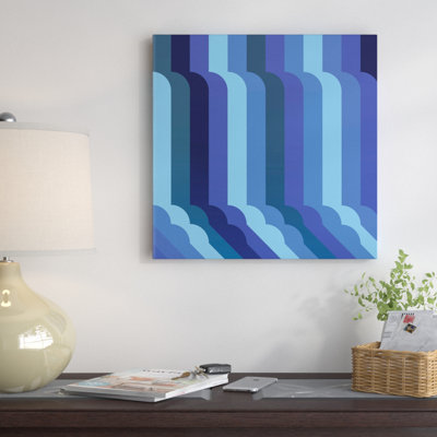 « cascade », impression sur toile