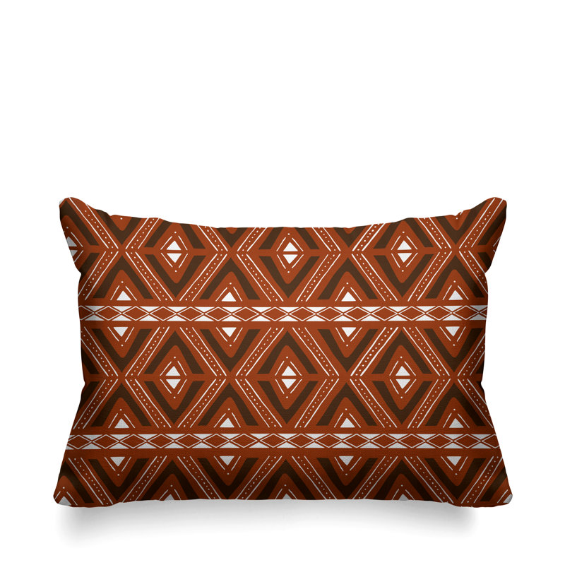 Housse et insert de coussin d'extérieur, Terre cuite
