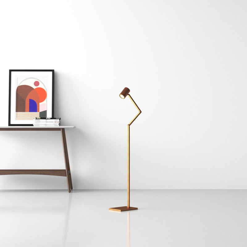 Dalila 48'' LED Task Floor Lamp, Bronze Finish