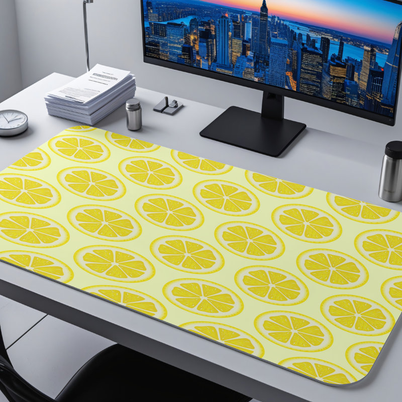 Polyester Desk Pad, 31.5x15.5