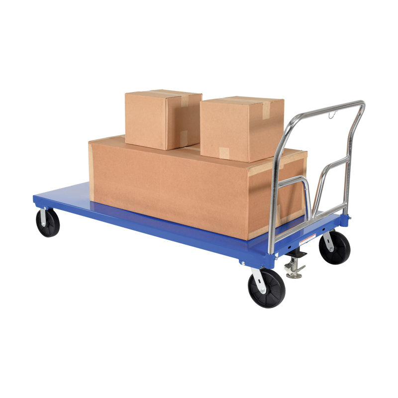 Chariot à plateforme en acier d'une capacité de 3 600 lb