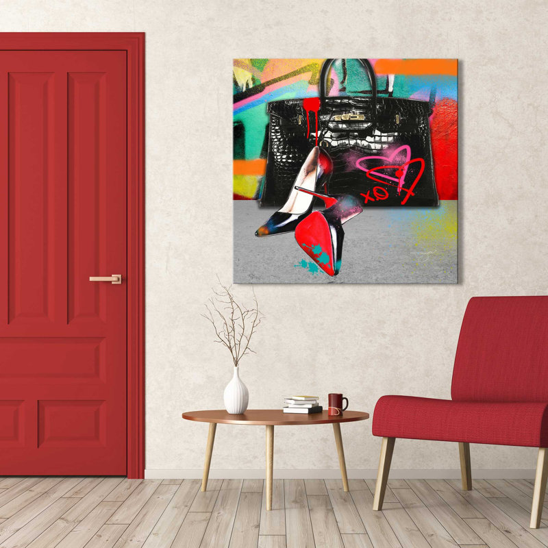 Bad Decisions 2B (Square) par By Jodi - impression, Toile tendue, H 36 po x l 36 po x 1,5 po