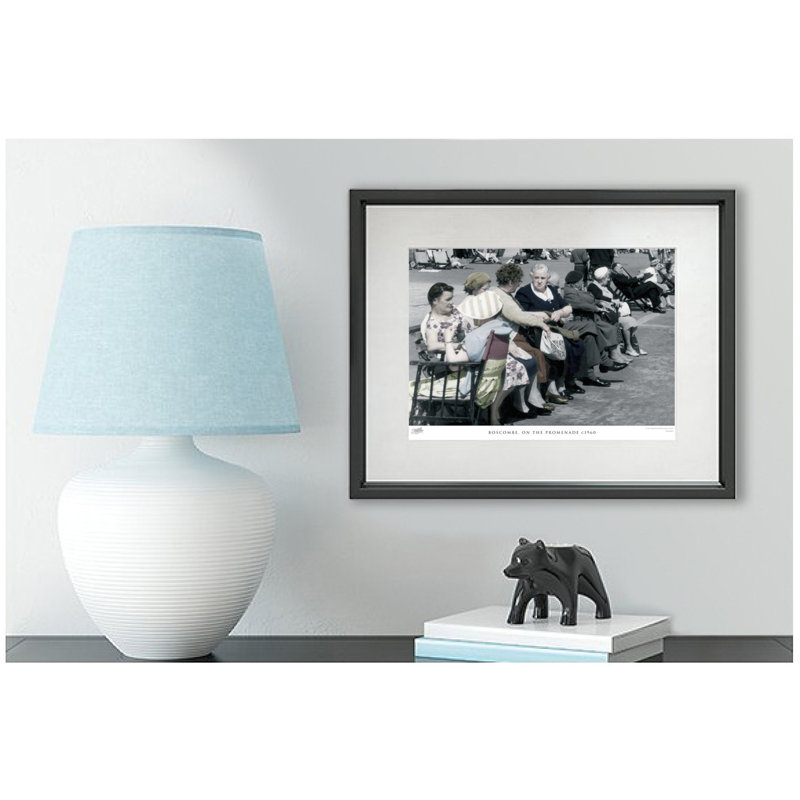 Boscombe, On The Promenade C1960 by Francis Frith - Single Picture Frame Print, 60cm H x 80cm W x 2.3cm D
