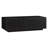 Paxton 48" Low Profile Coffee Table with Solid Base in Black Grain | Contemporary Center Table for Living Room-507831269
