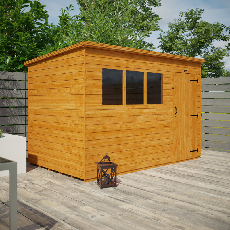 10x6w Tiger Shiplap Pent