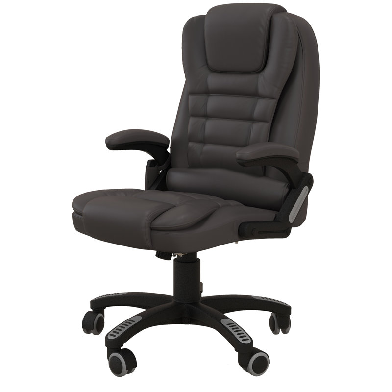 Executive Chair with Headrest, Brown