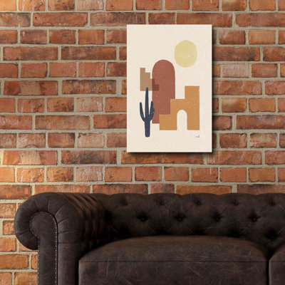 «Desert Arches 2» par Moira Hershey, art mural en verre acrylique