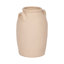 Vase en céramique en grès avec poignées - Accent de poterie décoratif rustique moderne, design minimaliste épuré, décoration décontractée tendance, vase en argile d'inspiration artisanale, pot de présentation polyvalent-1599103197-1599103194